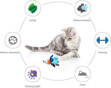 Load image into Gallery viewer, Firefly Catnip Toy - Best Glowing Light Toy for Cats - Cat Lover Gift

